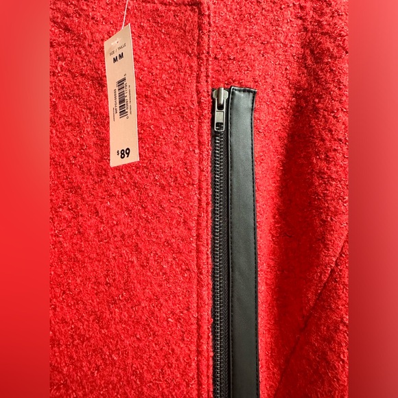 Joe Fresh Orange Red Winter Coat Size Medium - Picture 5 of 10